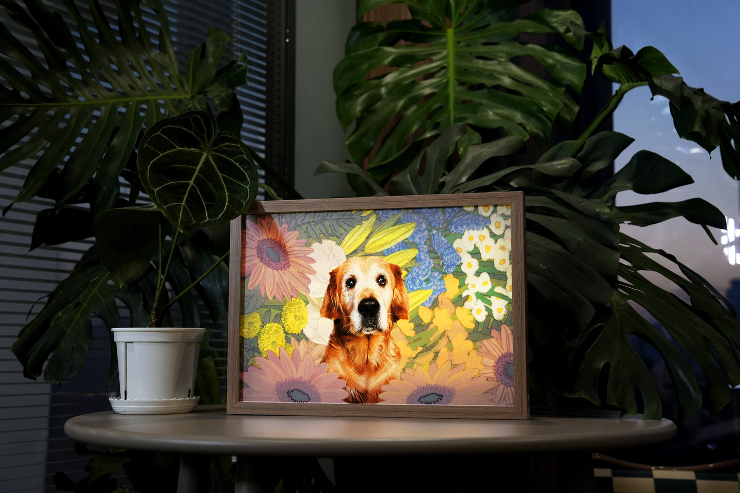Pet Creative Customized Lamp Painting